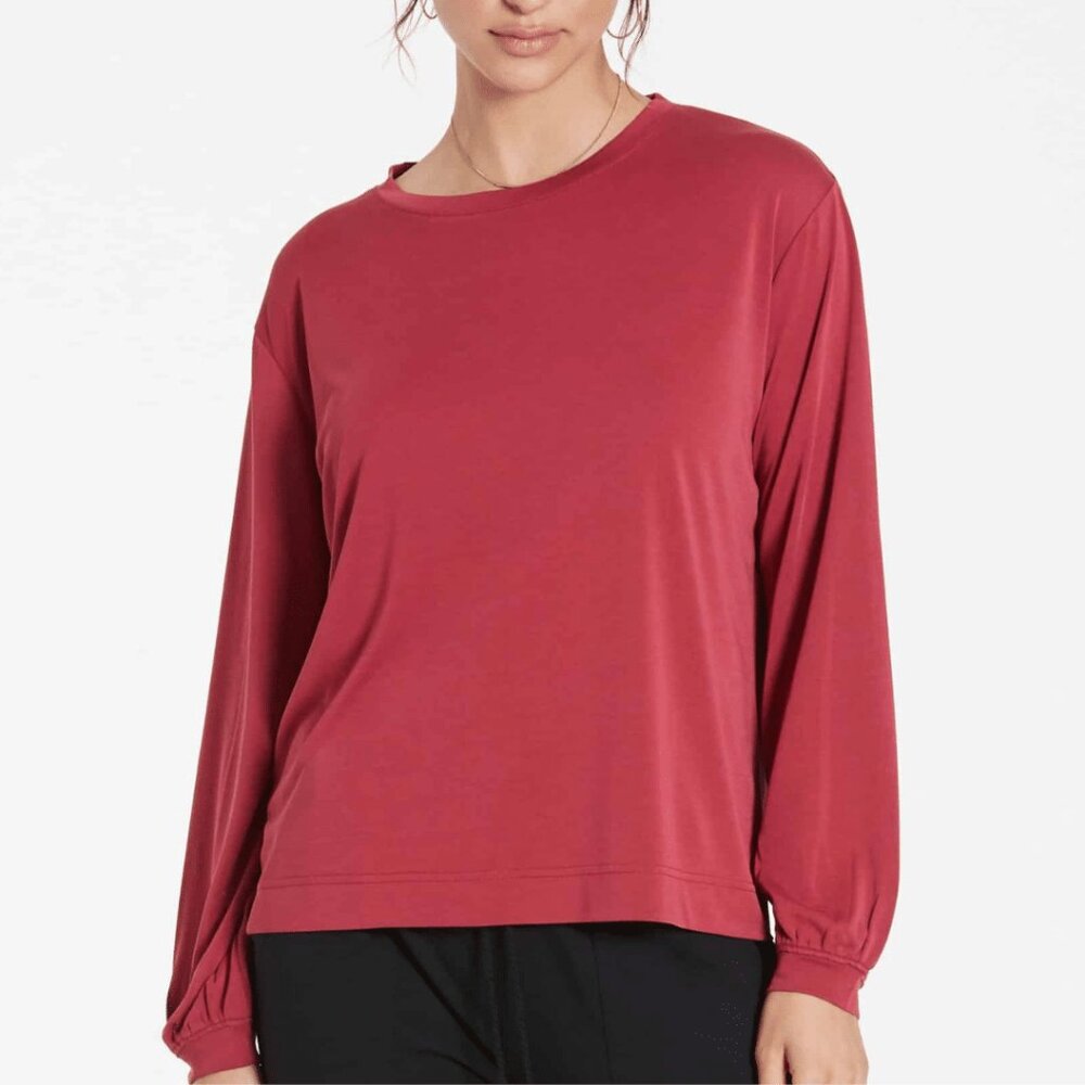 NWT - Another Love Matilda Top in Berry Pie Red